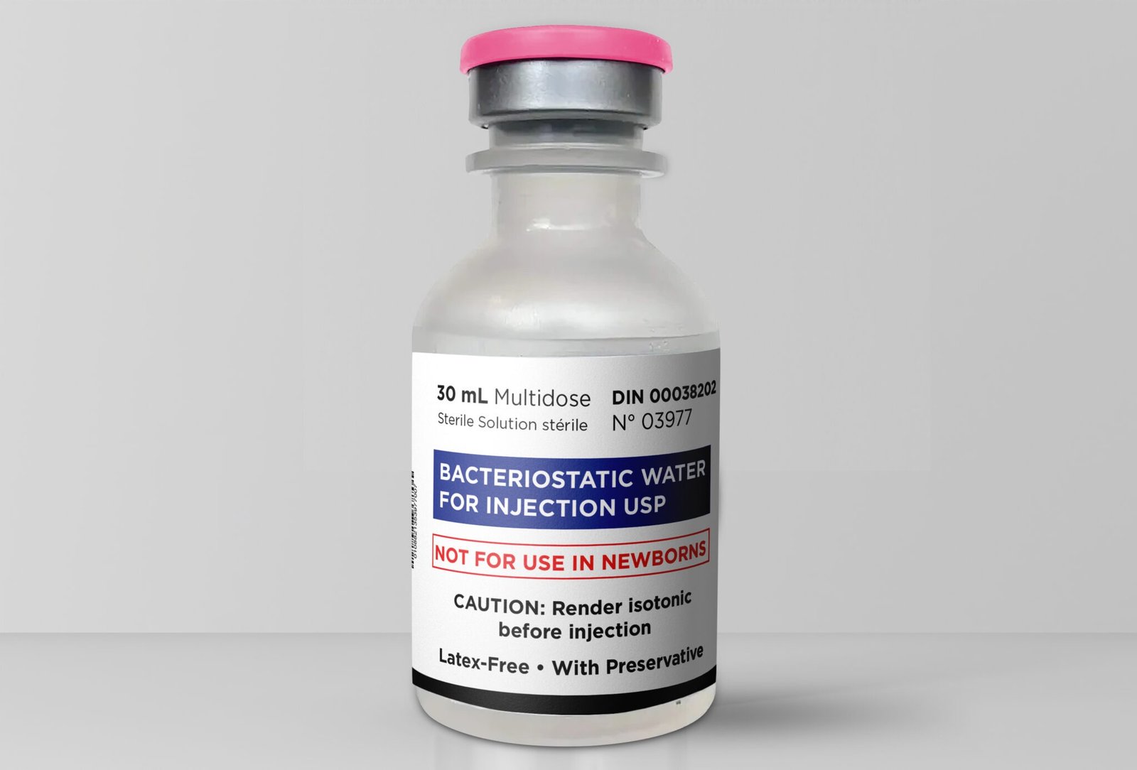 BACTERIOSTATIC WATER (PFIZER)