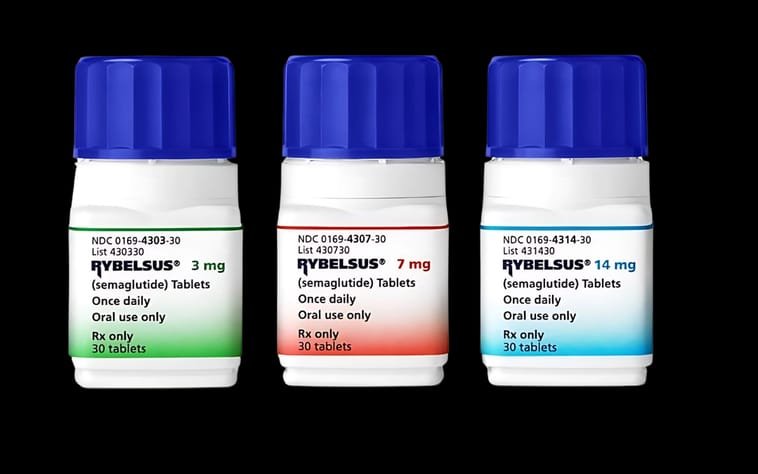 RYBELSUS 3mg, 7mg, and 14mg
