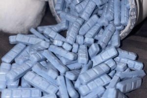 Blue Xanax Bars B707