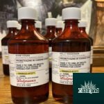 Akorn, Quagen, Tris, Wock 8oz Bottles. Script Lean With Script Labels