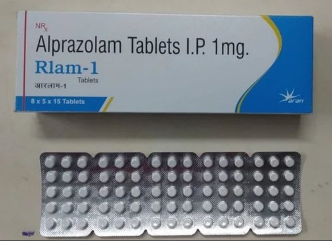XANAX 1mg Pure Alprazolam  Brand: Rlam-1